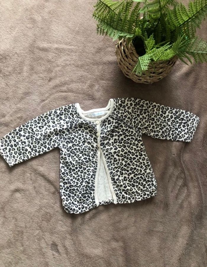 Gilet léopard fille Kitchoun - photo numéro 2