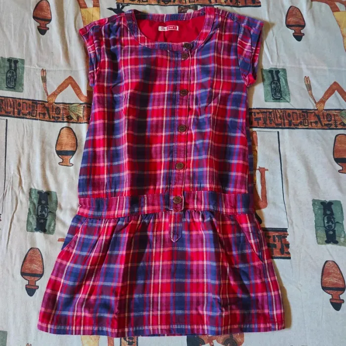 Robe écossaise Du Pareil Au Même 12 ans