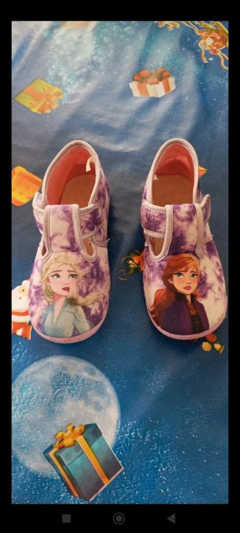 Chaussons reine des neiges