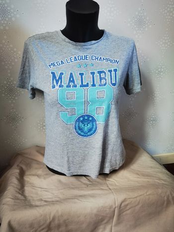 D1574 - tee-shirt femme en taille S