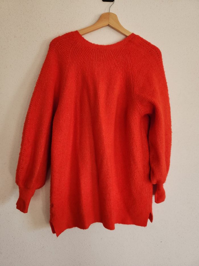 Gilet long rouge Captain Tortue – T0 / 36 – Peluché - photo numéro 3