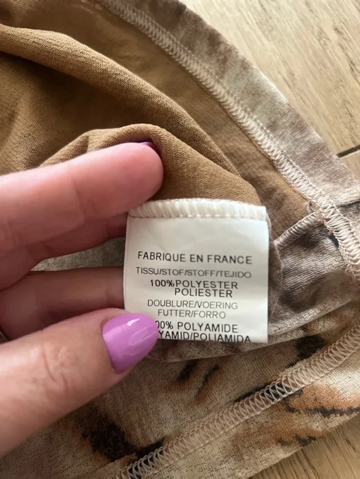 Tee shirt manche longue maison 123 taille 42/44 très bon état - photo numéro 5