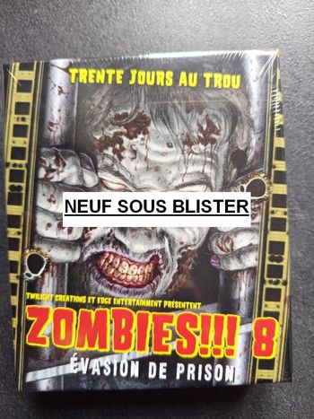 Jeu de cartes - Zombies !!! - Evasion de prison - Neuf sous blister