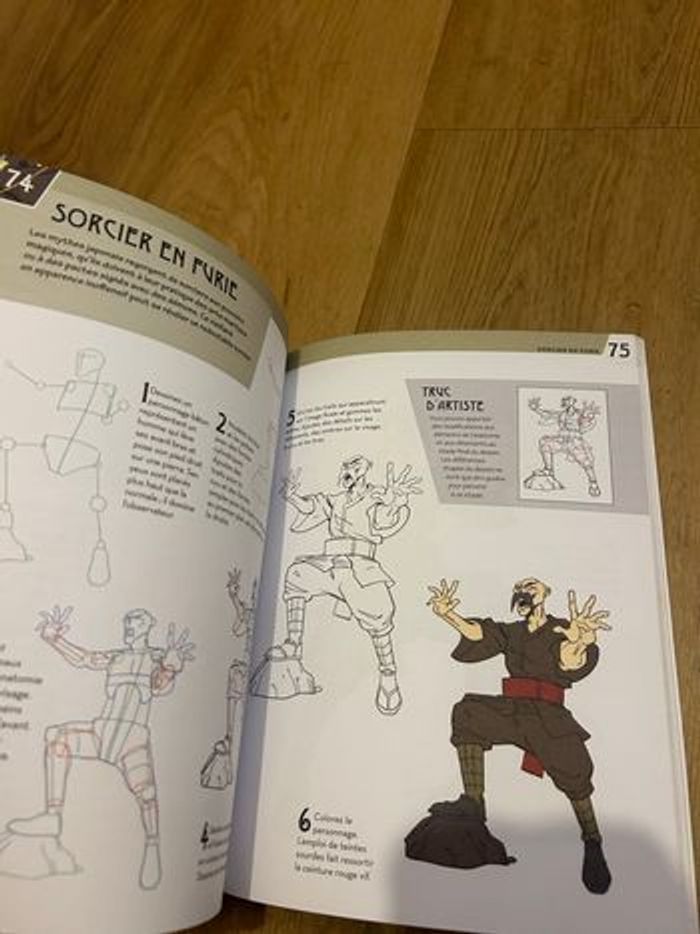 Livre dessiner des mangas neuf - photo numéro 2