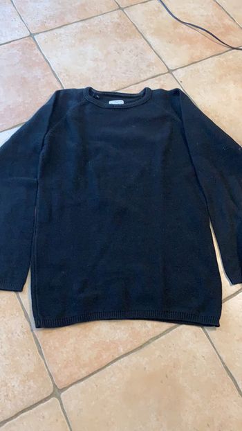 Pull noir Selected Homme taille s
