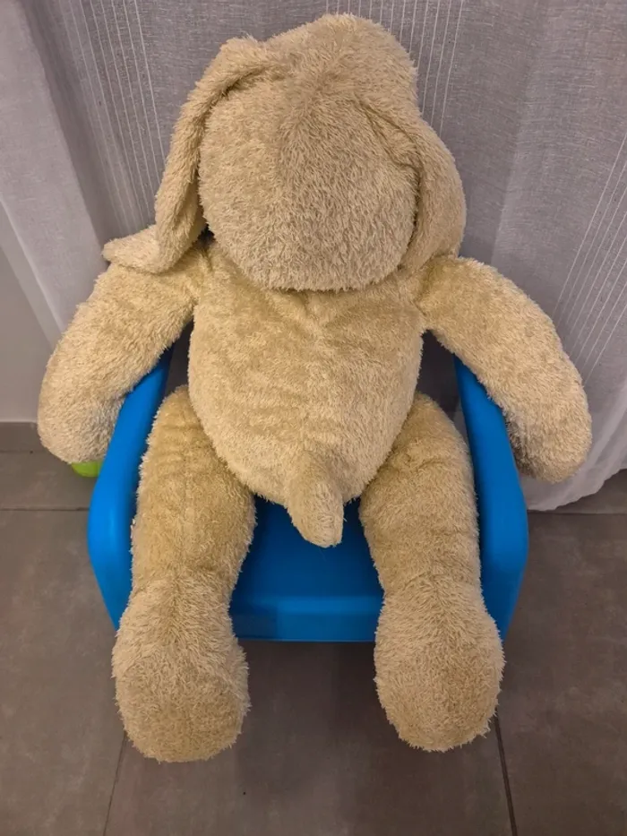 Grande Peluche Lapin - 93cm - photo numéro 5