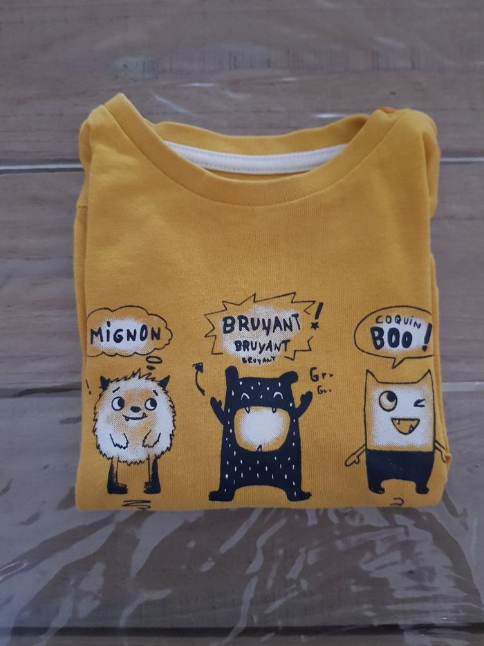 T-shirt bébé manches longues Gémo (Nao by Gémo) - photo numéro 5