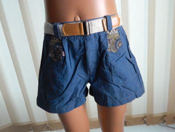 Short fille T 2 ans