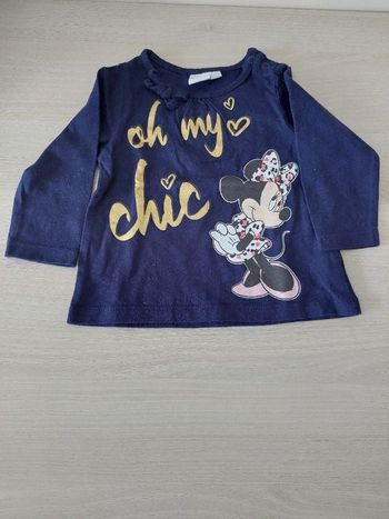 Lot de hauts Minnie fille 6mois