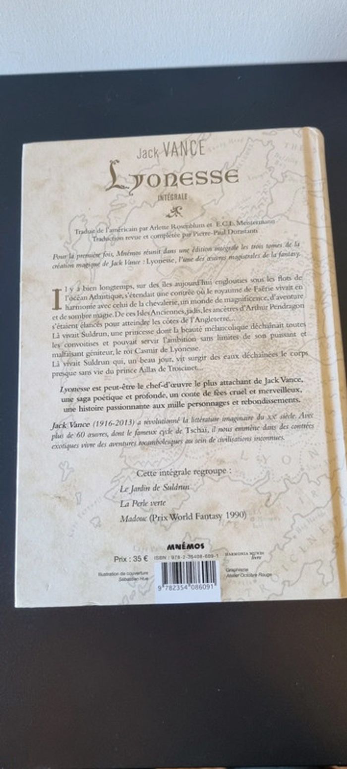 Lyonesse - Intégrale
Jack Vance - photo numéro 2