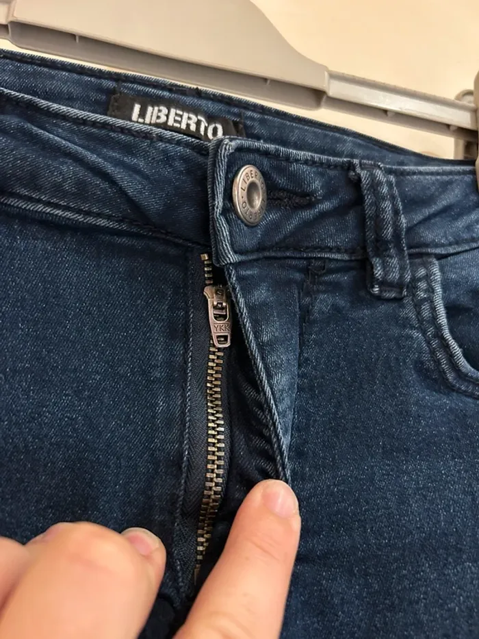 Jean slim/skinny bleu foncé Liberto T38 - photo numéro 3