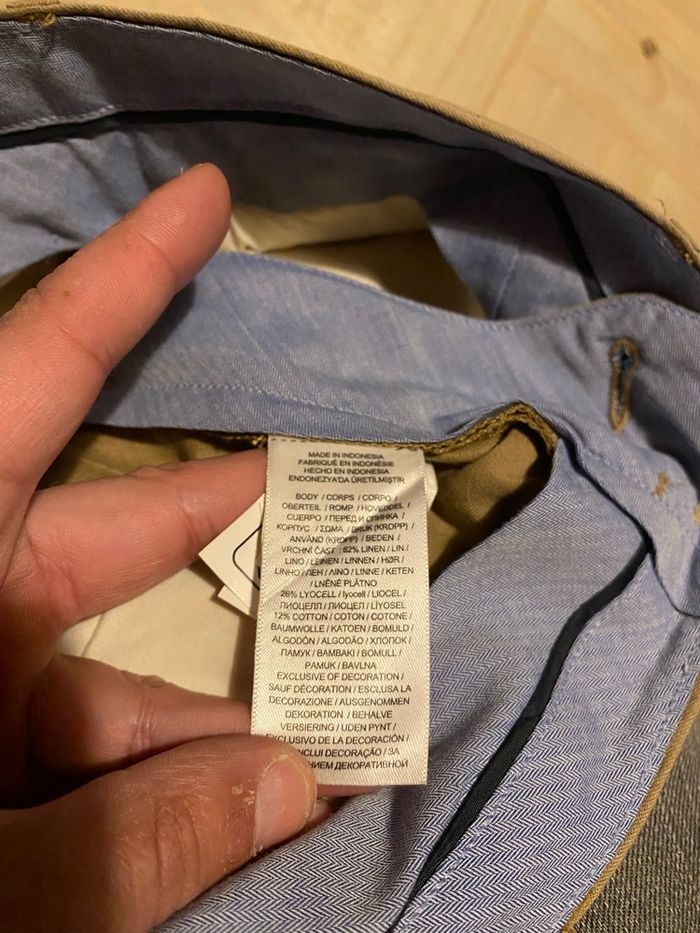 Short Lin Ralph Lauren Authentique Marron Taille 40/ L - photo numéro 7