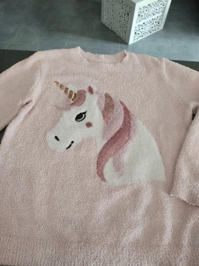 Pull rose taille 12 ans - photo numéro 2
