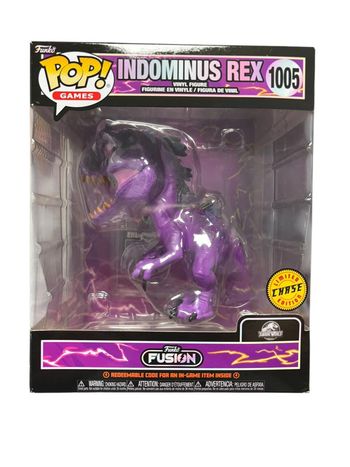 Figurine Funko Pop Fusion Jurassic World Indominus Rex 1005 Limited Édition Chase neuf