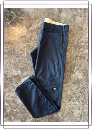 Chino bleu marine homme Dickies 32x32 Men navy blue Pantaloni uomo Marineblaue Chinos Herren