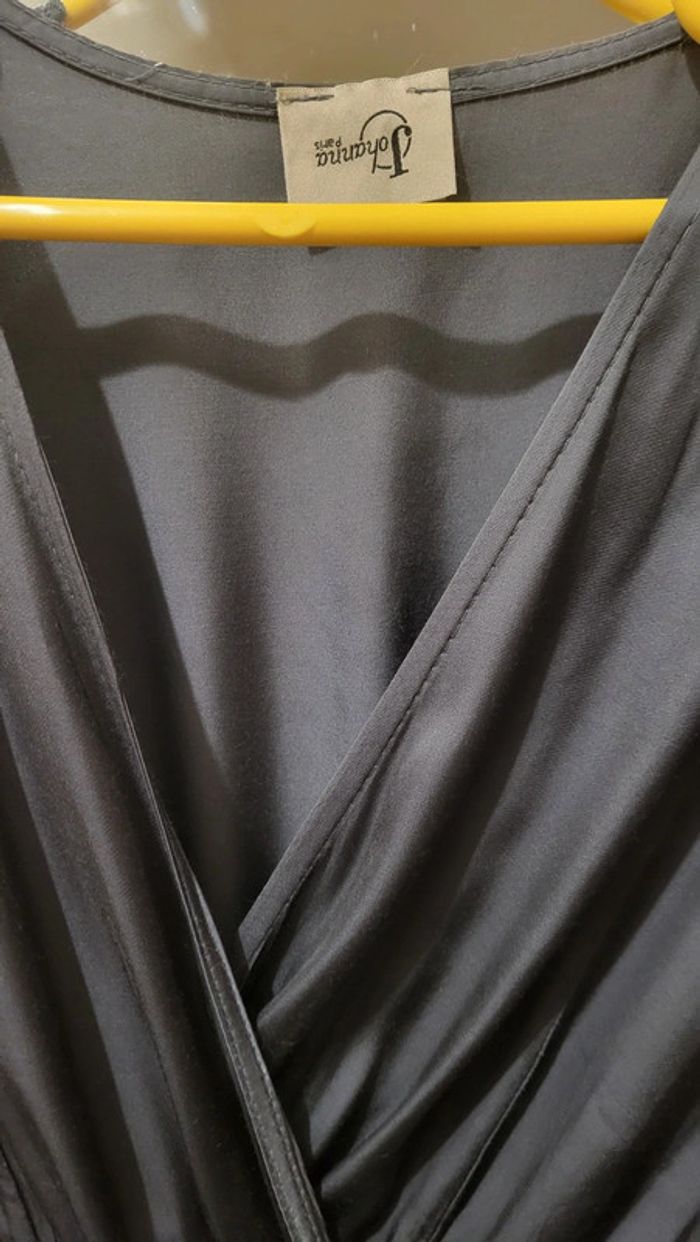 Robe longue grise légère - photo numéro 3