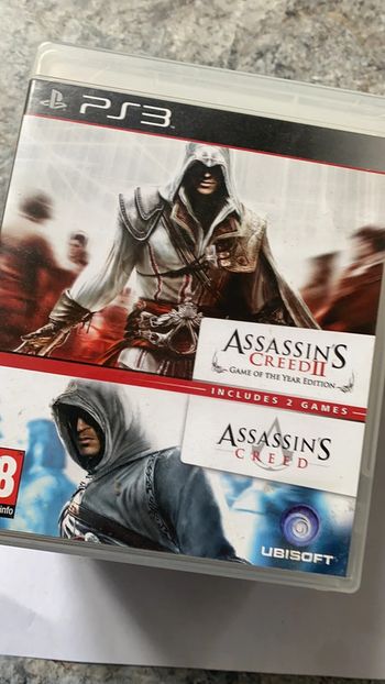 assassin includes 2 games  ps3