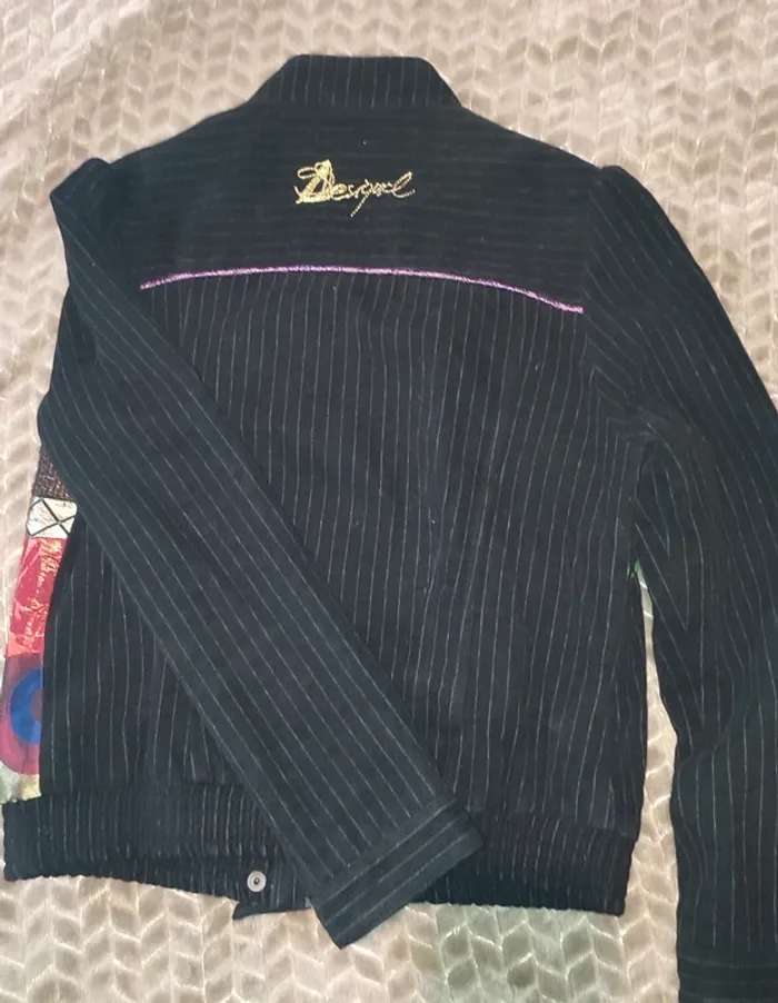Veste style bombers Desigual patchwork - photo numéro 3