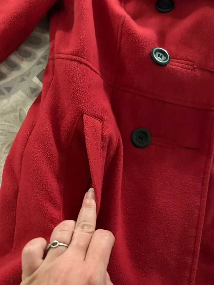 Manteau rouge - photo numéro 4