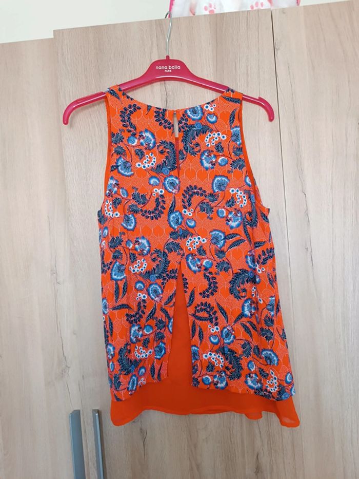 Débardeur Léger fleurie Promod femme taille 38 - photo numéro 6