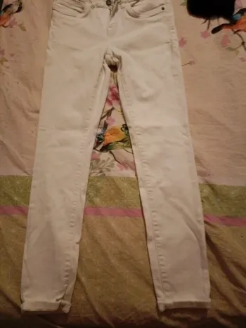 Jeans blanc XS noisy may