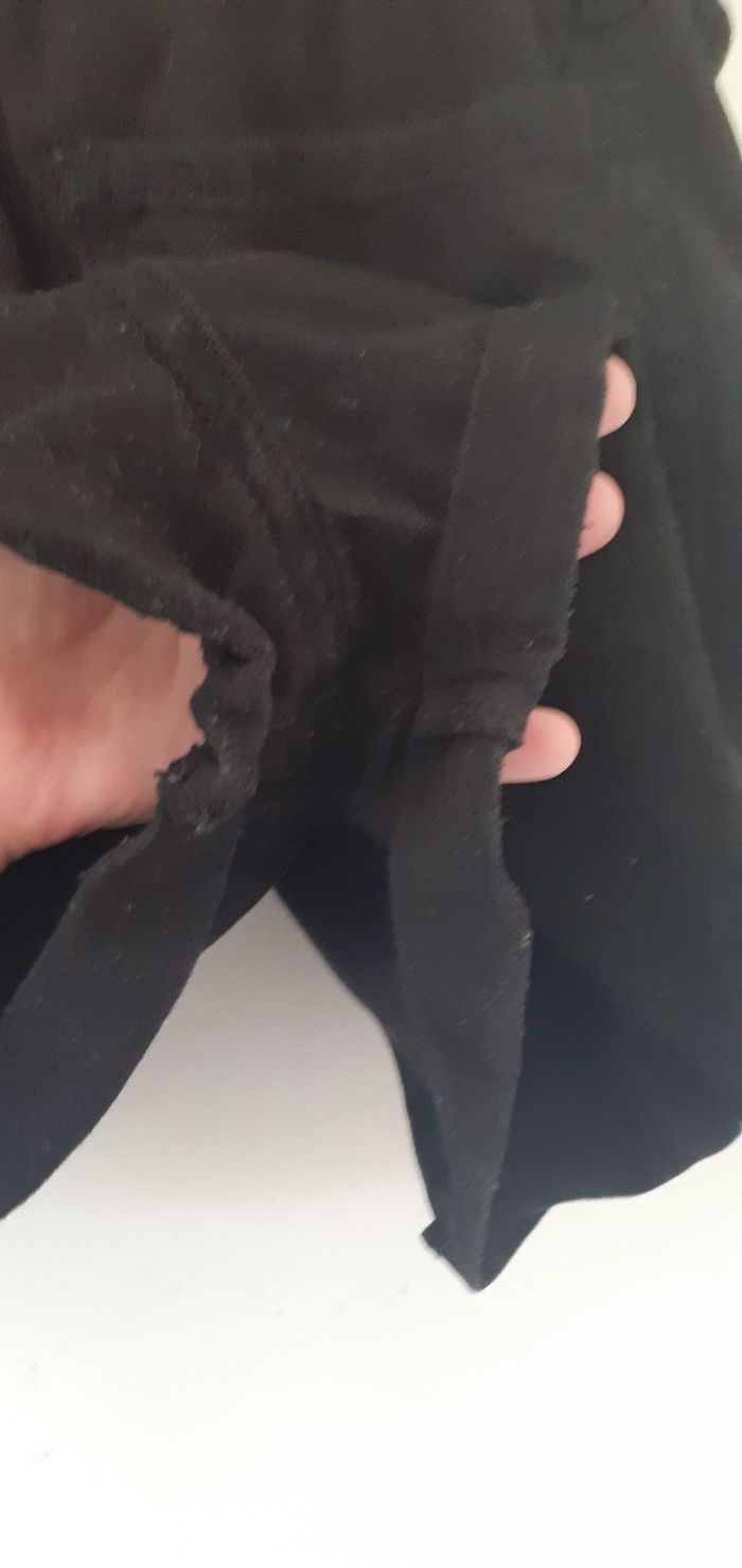 short en jeans  noir taille 36 marque jennyfer - photo numéro 4