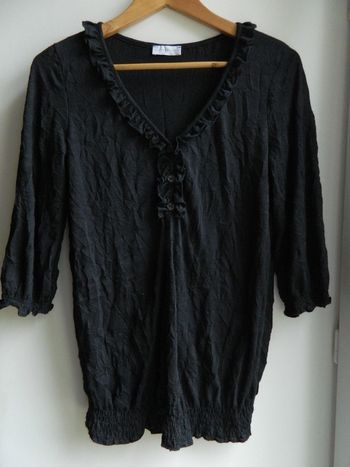 Blouse T 2 manches 3/4 "Cache Cache"