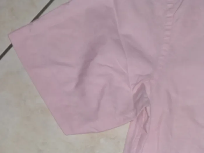 chemise manche courte rose Mise Au Green taille L - photo numéro 5