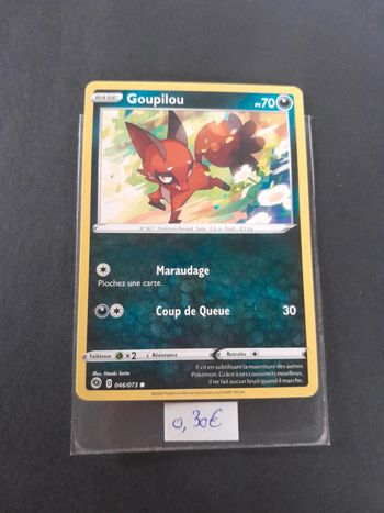 Carte Pokémon Goupilou 46/073
