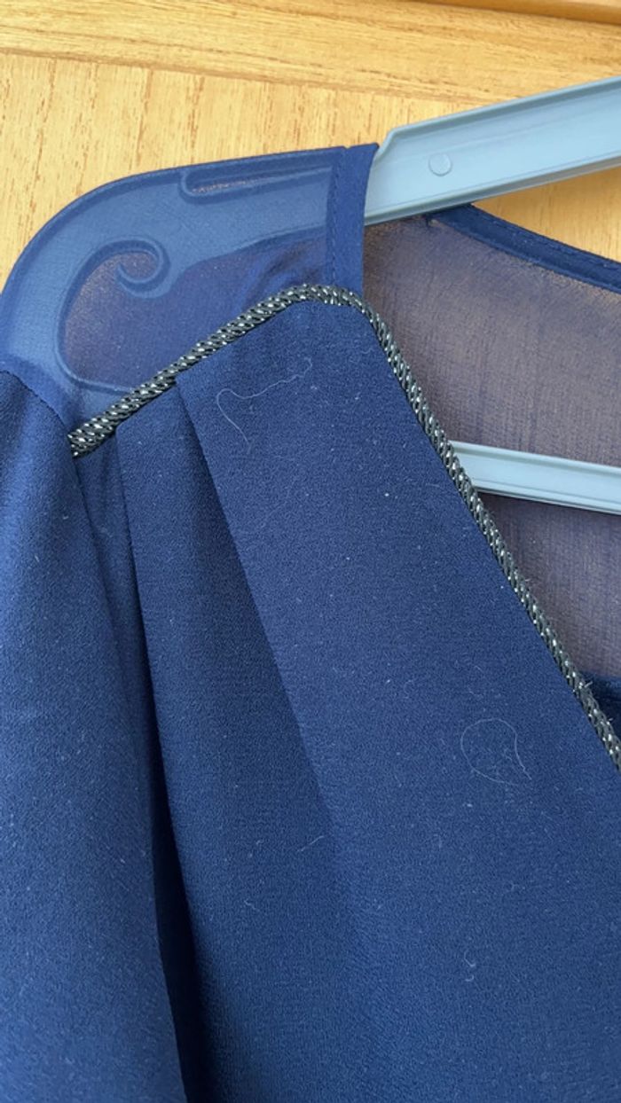 Robe bleu marine légère - photo numéro 4