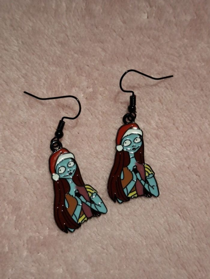 Boucles d'oreilles The nightmare before Christmas Disney