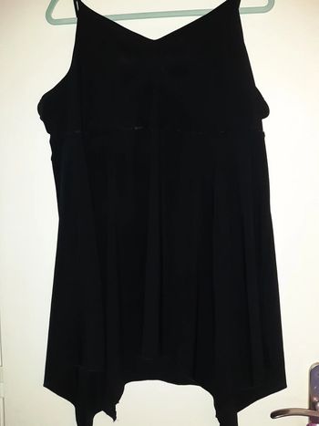 Tunique noire asymétrique 46/48
