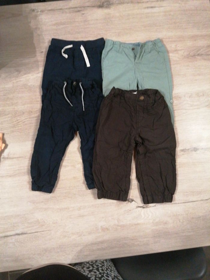 4 pantalons 18 mois