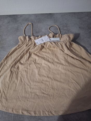 Top camaïeu bretelles spaghetti taille M