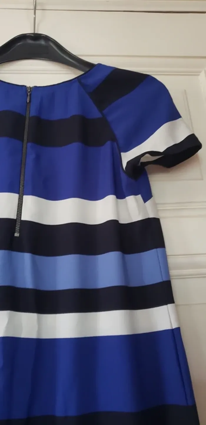 Robe femme droite manches courtes mariage cérémonie - photo numéro 12