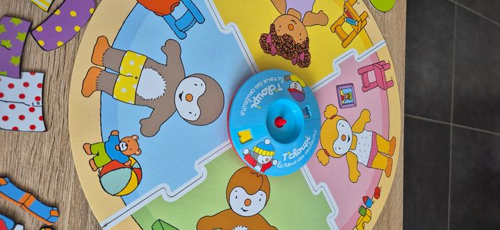 Jeu de société Tchoupi la roue des couleurs - photo numéro 8