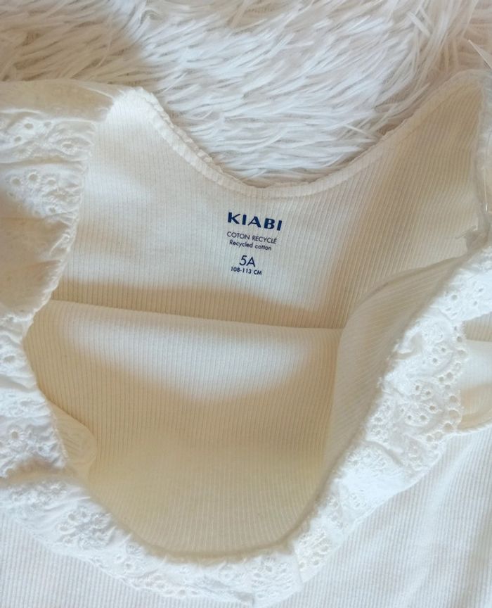 Robe d'été 5ans neuf kiabi 🤍🌼 - photo numéro 4