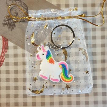 Porte clé licorne