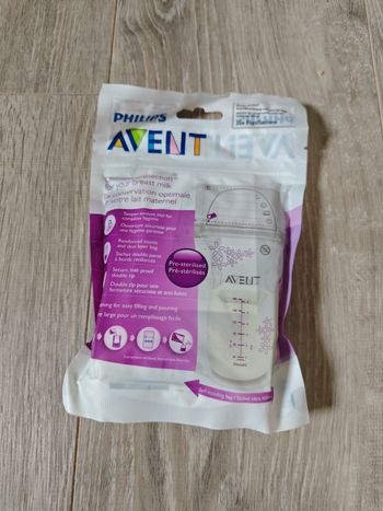 Sachet de conservation lait
