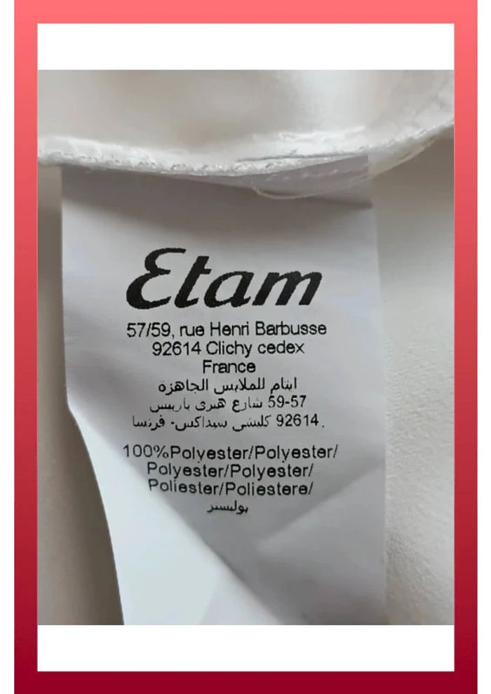 Chemisier blanc/crème - photo numéro 8