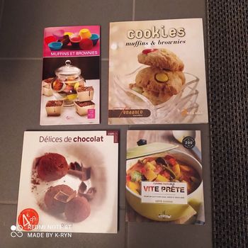 Lot livres cuisine