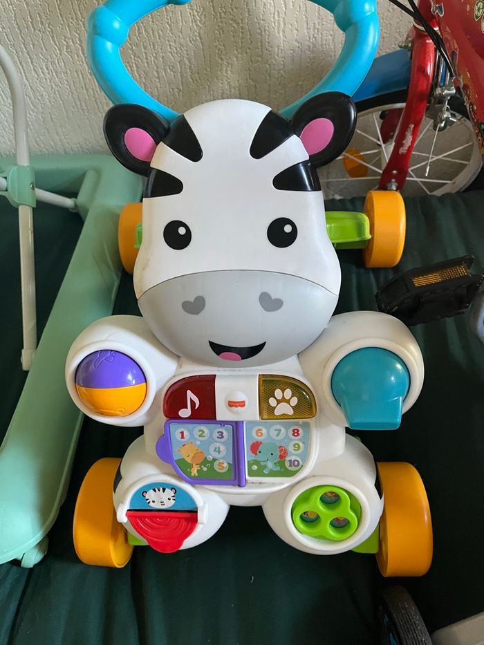 Trotteur zèbre musical - photo numéro 5