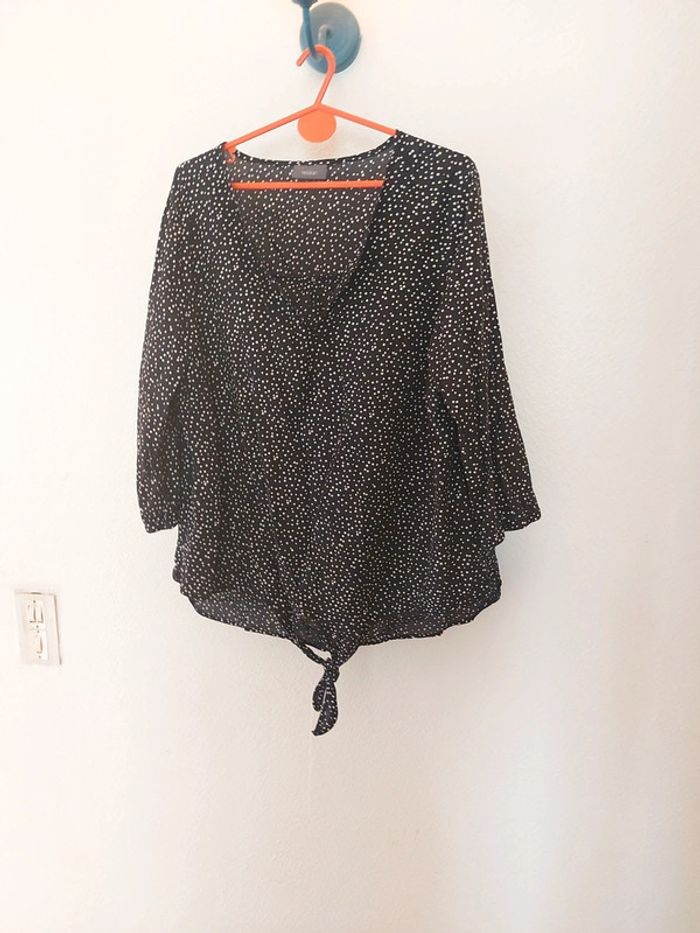 Blouse petits pois