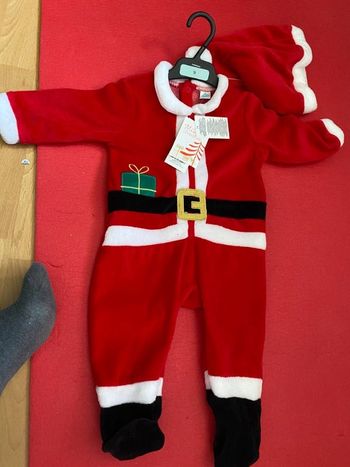 Pyjama + bonnet Noël Tex Baby Taille 9 M