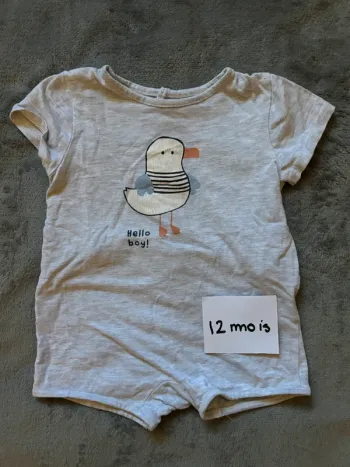 Pyjama court bébé
