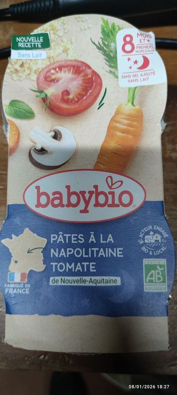 Babybio 2x200g