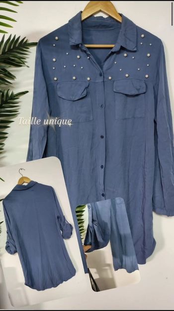 Robe chemise boutonné