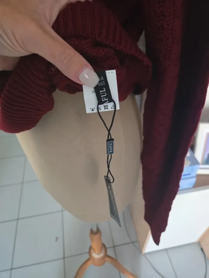 Magnifique pull femme grosse maille neuf - photo numéro 5