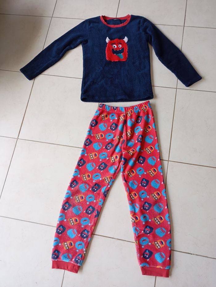 Lot de pyjamas très chaud 12 ans  garçon - photo numéro 2