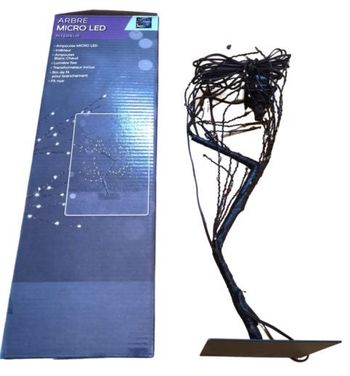 "Maison déco", arbre à lumières led